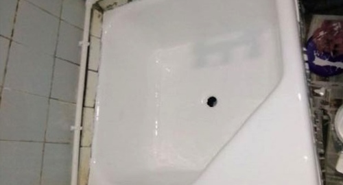 Ремонт поддона душевой кабины | Новосиль