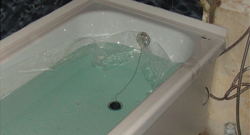 Установкой акрилового вкладыша | Новосиль